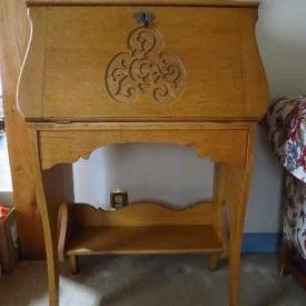 MaxSold Auction: Auction features Robert Bateman Numbered Print, antique pump organ, stamps, jewellery, furniture, appliance, older secretary desk, bench, chair, freezer, sport memorabilia and more.